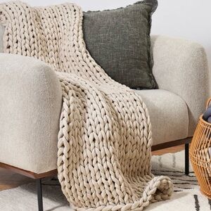 BEARABY Tree Napper Knit Weighted Blanket NEW